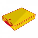 Versperrbare Dokumentenkassette